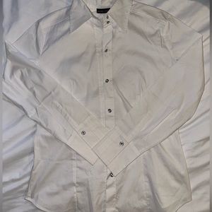 New York & Company Button Down Shirt with Rhinestone Buttons